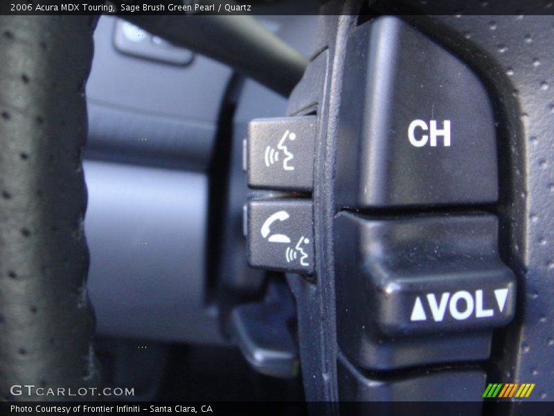 Sage Brush Green Pearl / Quartz 2006 Acura MDX Touring