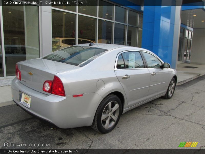 Silver Ice Metallic / Ebony 2012 Chevrolet Malibu LT
