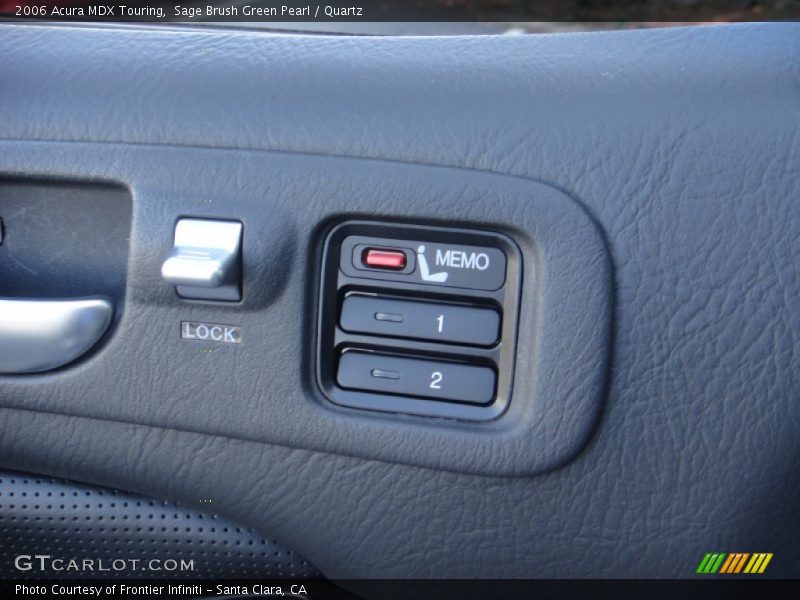 Sage Brush Green Pearl / Quartz 2006 Acura MDX Touring