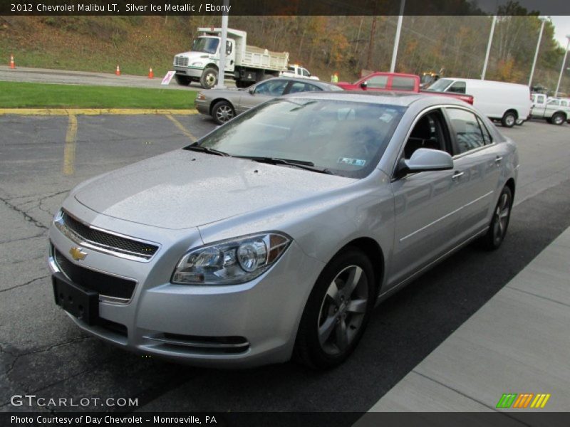 Silver Ice Metallic / Ebony 2012 Chevrolet Malibu LT