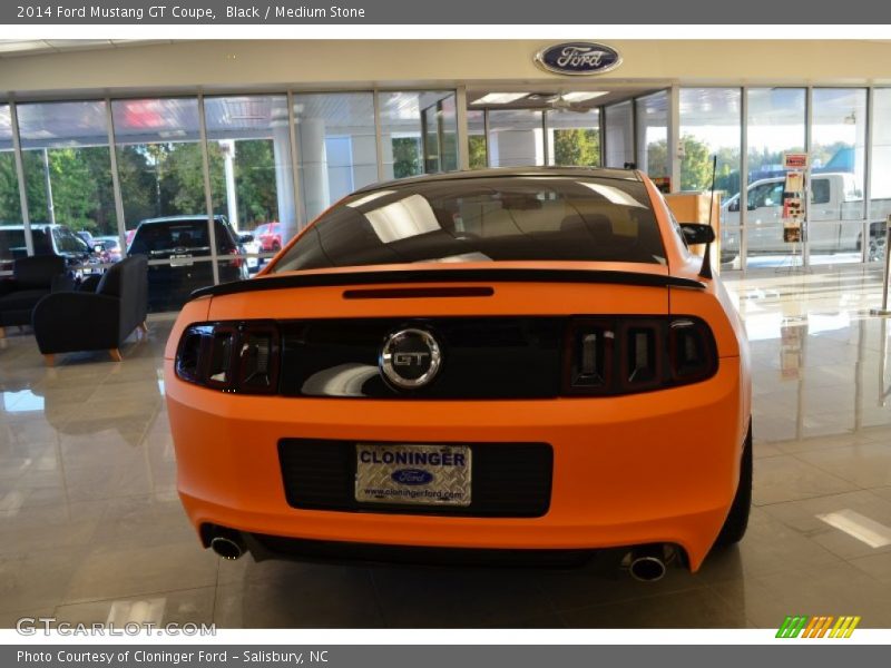 Black / Medium Stone 2014 Ford Mustang GT Coupe