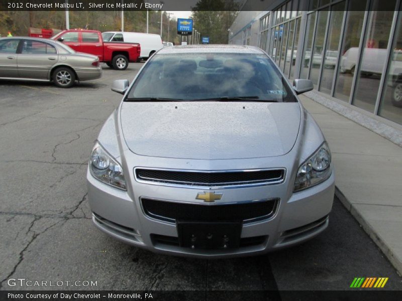 Silver Ice Metallic / Ebony 2012 Chevrolet Malibu LT