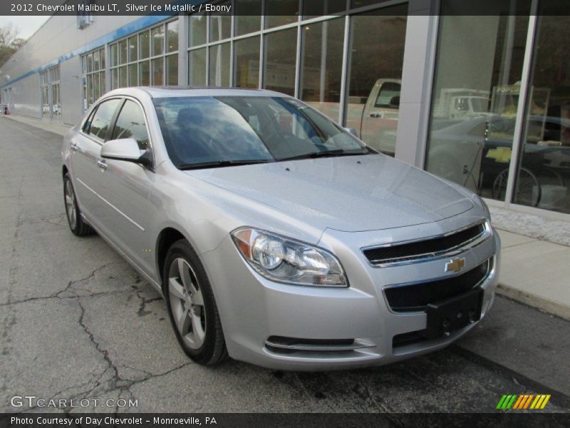 Silver Ice Metallic / Ebony 2012 Chevrolet Malibu LT