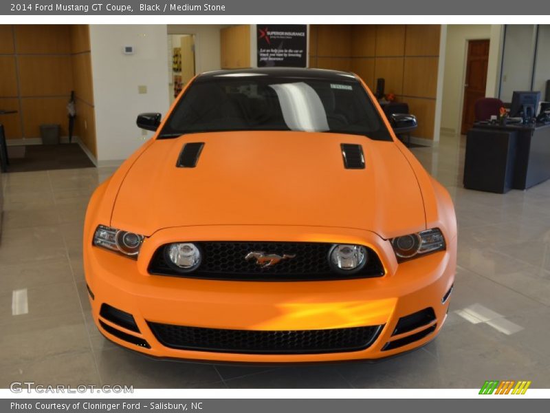 Black / Medium Stone 2014 Ford Mustang GT Coupe
