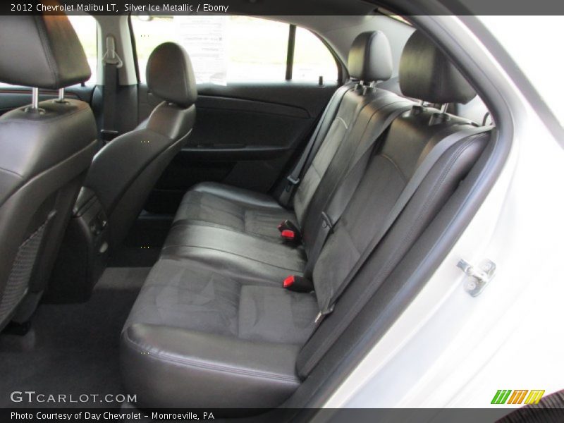 Silver Ice Metallic / Ebony 2012 Chevrolet Malibu LT