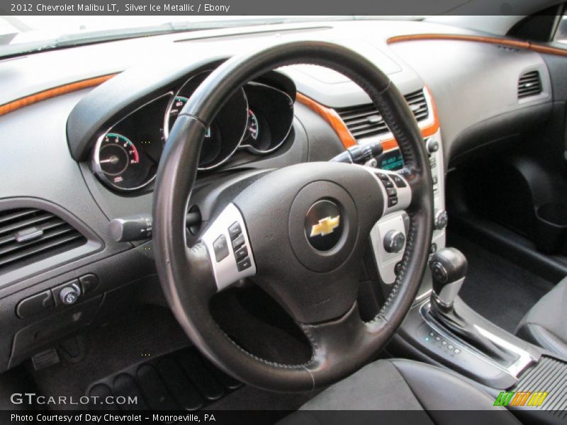 Silver Ice Metallic / Ebony 2012 Chevrolet Malibu LT