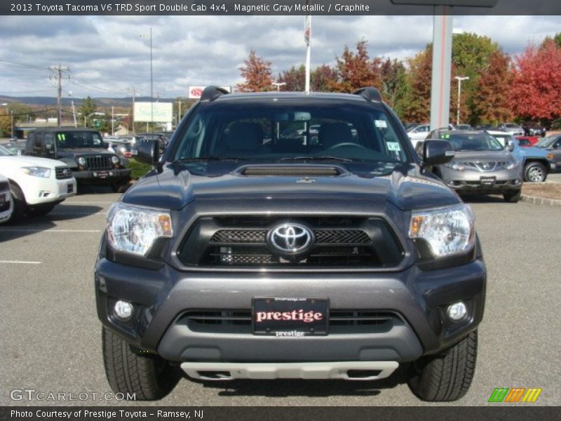 Magnetic Gray Metallic / Graphite 2013 Toyota Tacoma V6 TRD Sport Double Cab 4x4