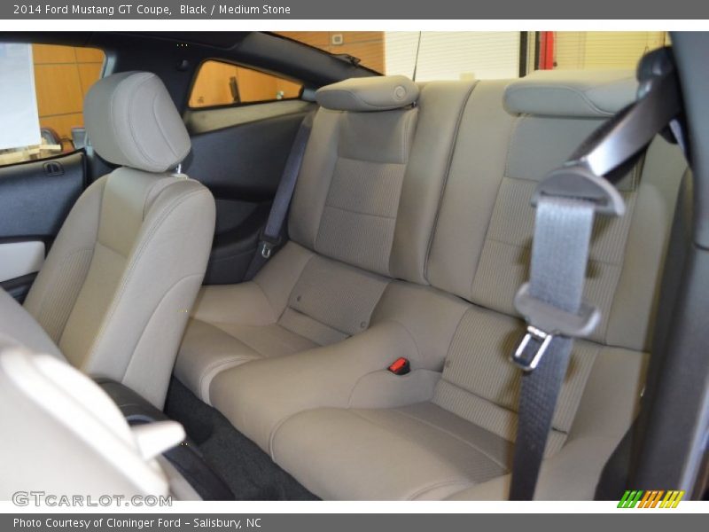 Black / Medium Stone 2014 Ford Mustang GT Coupe