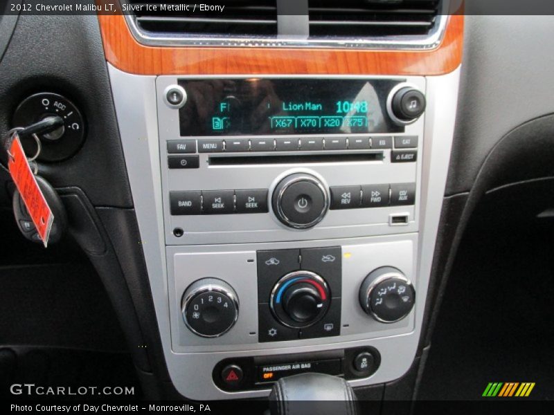 Silver Ice Metallic / Ebony 2012 Chevrolet Malibu LT