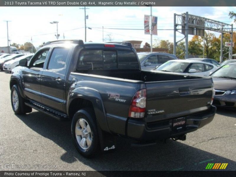 Magnetic Gray Metallic / Graphite 2013 Toyota Tacoma V6 TRD Sport Double Cab 4x4