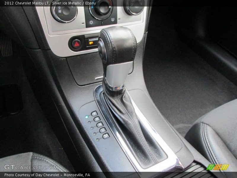 Silver Ice Metallic / Ebony 2012 Chevrolet Malibu LT