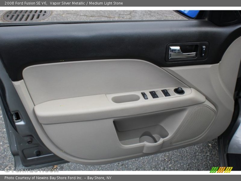 Vapor Silver Metallic / Medium Light Stone 2008 Ford Fusion SE V6