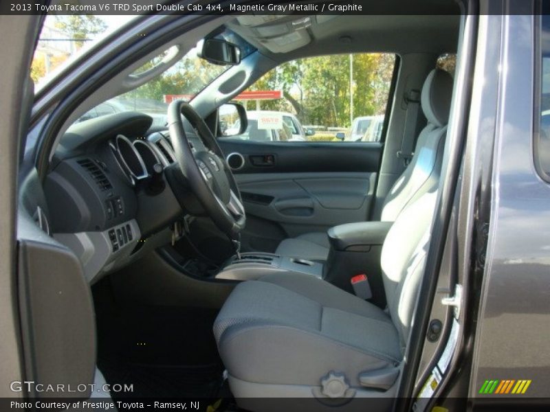 Magnetic Gray Metallic / Graphite 2013 Toyota Tacoma V6 TRD Sport Double Cab 4x4