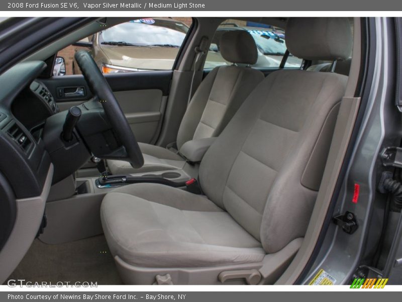 Vapor Silver Metallic / Medium Light Stone 2008 Ford Fusion SE V6