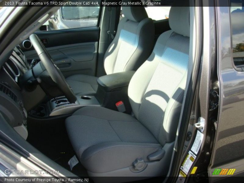 Magnetic Gray Metallic / Graphite 2013 Toyota Tacoma V6 TRD Sport Double Cab 4x4
