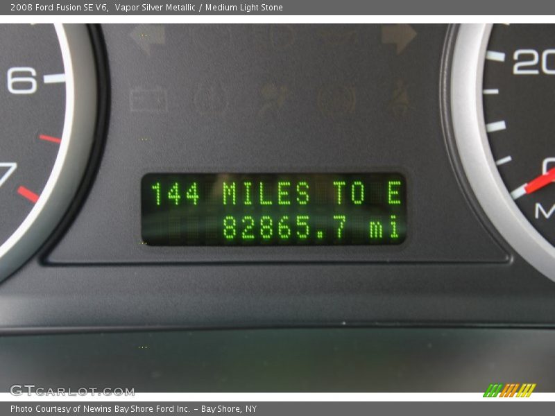 Vapor Silver Metallic / Medium Light Stone 2008 Ford Fusion SE V6