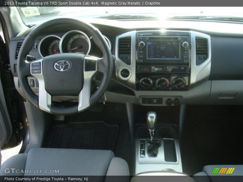 Magnetic Gray Metallic / Graphite 2013 Toyota Tacoma V6 TRD Sport Double Cab 4x4