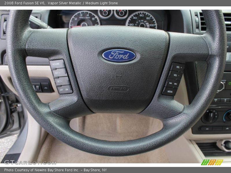 Vapor Silver Metallic / Medium Light Stone 2008 Ford Fusion SE V6