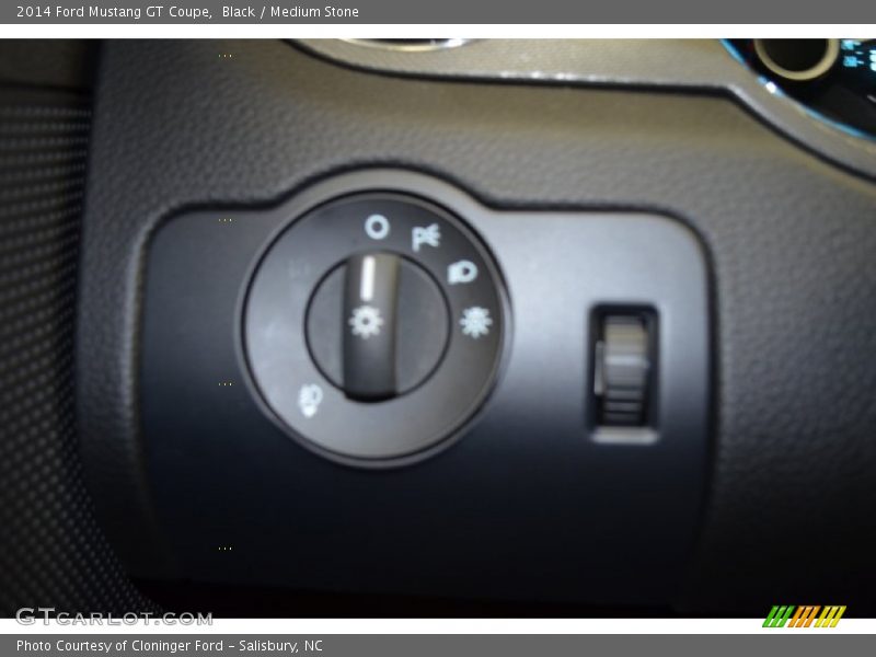 Black / Medium Stone 2014 Ford Mustang GT Coupe