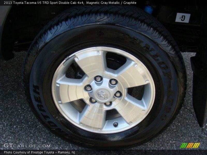 Magnetic Gray Metallic / Graphite 2013 Toyota Tacoma V6 TRD Sport Double Cab 4x4