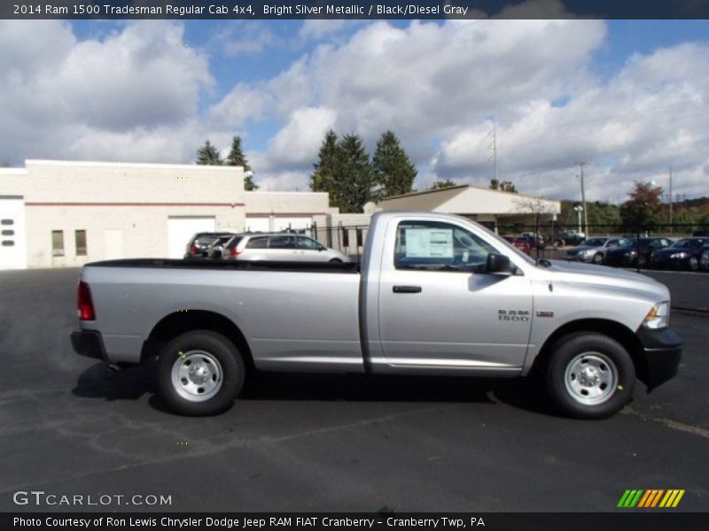 Bright Silver Metallic / Black/Diesel Gray 2014 Ram 1500 Tradesman Regular Cab 4x4