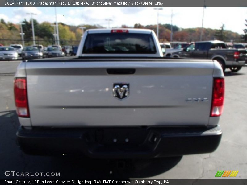 Bright Silver Metallic / Black/Diesel Gray 2014 Ram 1500 Tradesman Regular Cab 4x4