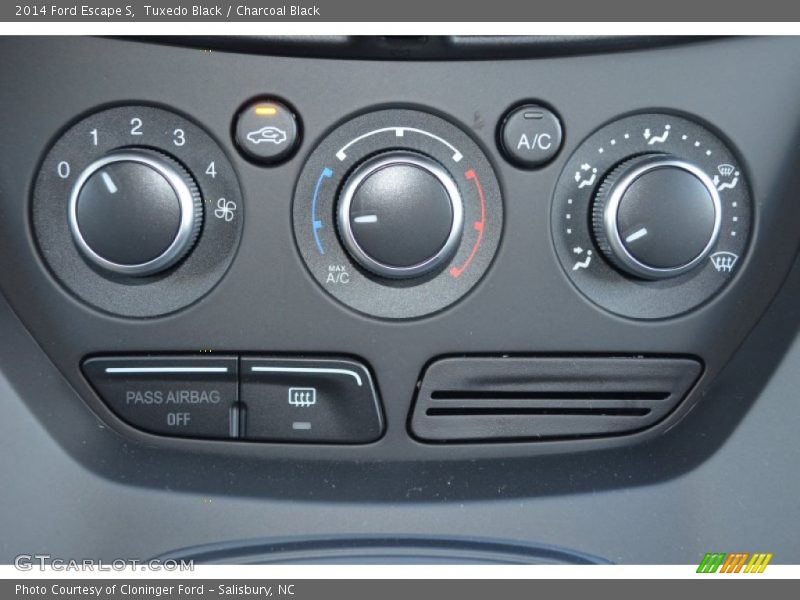 Tuxedo Black / Charcoal Black 2014 Ford Escape S