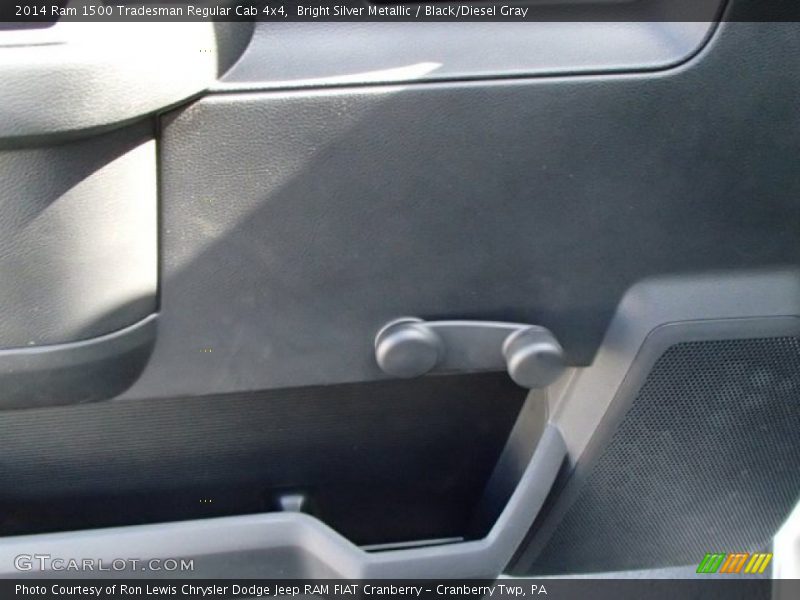 Bright Silver Metallic / Black/Diesel Gray 2014 Ram 1500 Tradesman Regular Cab 4x4