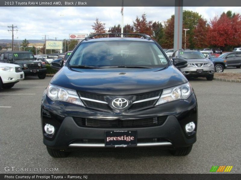 Black / Black 2013 Toyota RAV4 Limited AWD