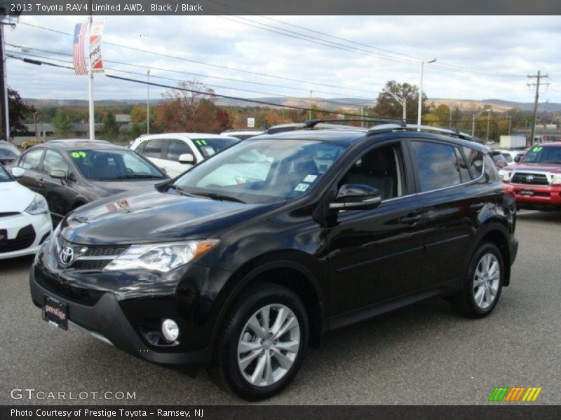 Black / Black 2013 Toyota RAV4 Limited AWD
