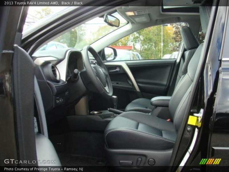 Black / Black 2013 Toyota RAV4 Limited AWD