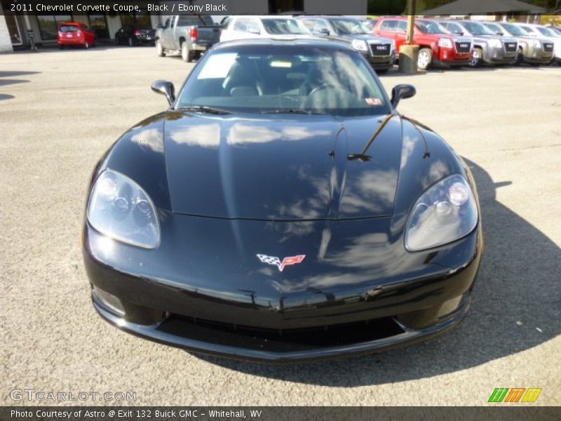 Black / Ebony Black 2011 Chevrolet Corvette Coupe