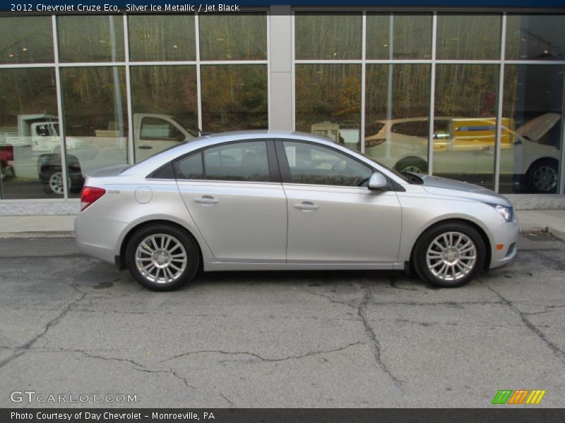 Silver Ice Metallic / Jet Black 2012 Chevrolet Cruze Eco