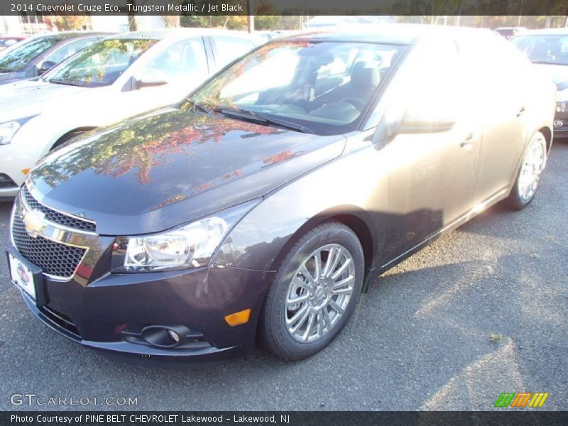 Tungsten Metallic / Jet Black 2014 Chevrolet Cruze Eco