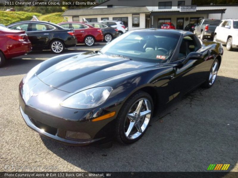 Black / Ebony Black 2011 Chevrolet Corvette Coupe