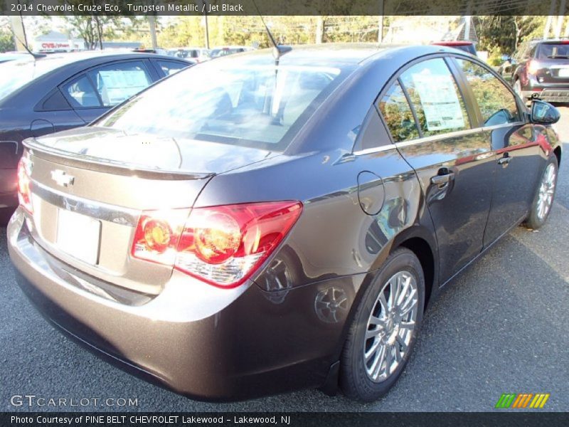 Tungsten Metallic / Jet Black 2014 Chevrolet Cruze Eco