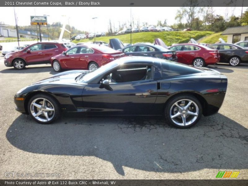 Black / Ebony Black 2011 Chevrolet Corvette Coupe