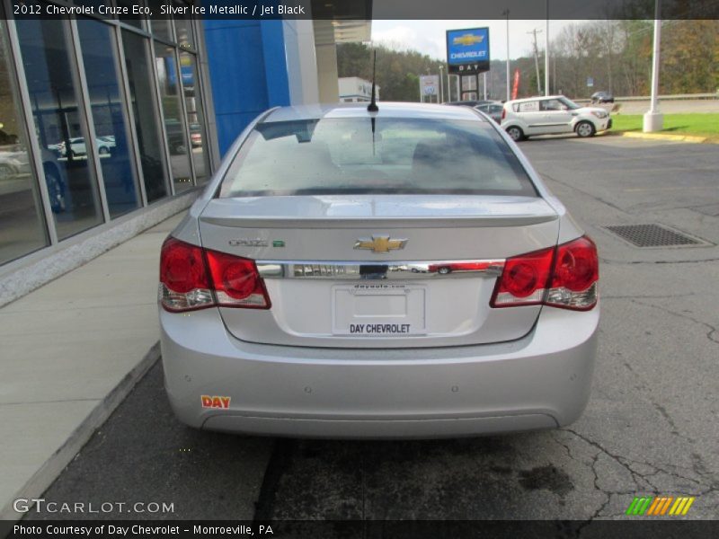 Silver Ice Metallic / Jet Black 2012 Chevrolet Cruze Eco