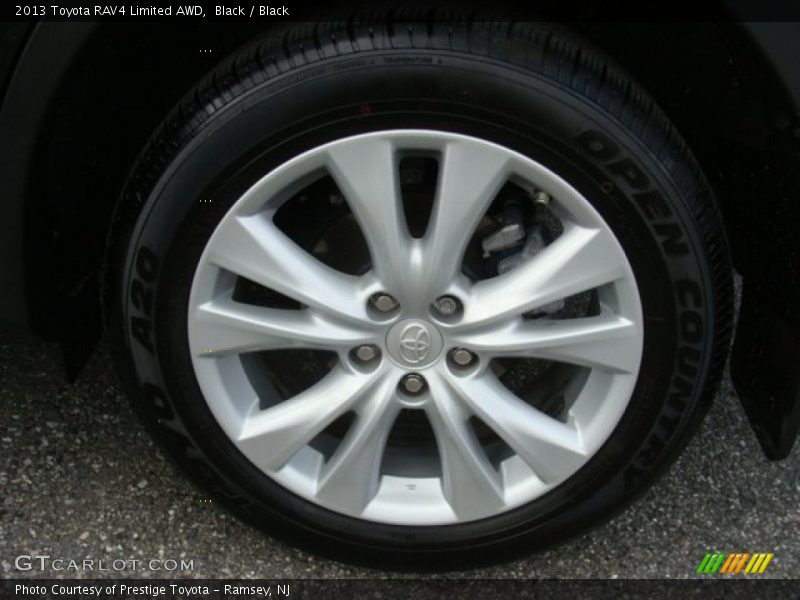 Black / Black 2013 Toyota RAV4 Limited AWD