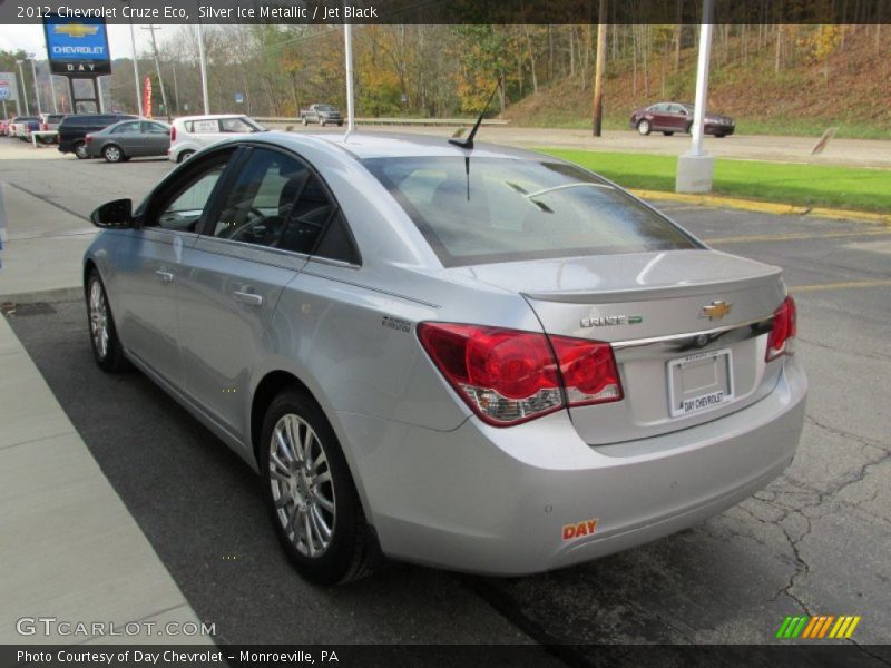 Silver Ice Metallic / Jet Black 2012 Chevrolet Cruze Eco
