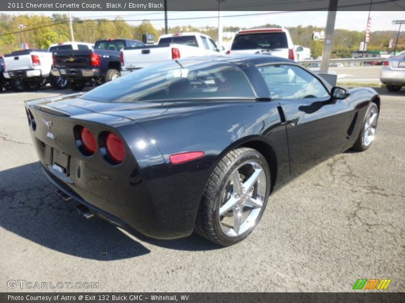 Black / Ebony Black 2011 Chevrolet Corvette Coupe