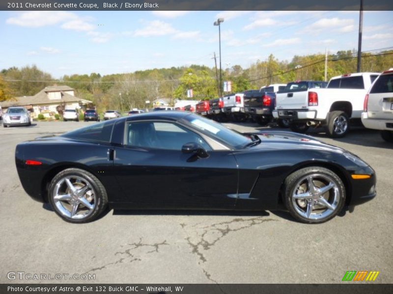 Black / Ebony Black 2011 Chevrolet Corvette Coupe