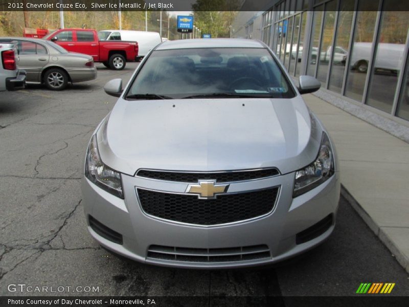 Silver Ice Metallic / Jet Black 2012 Chevrolet Cruze Eco