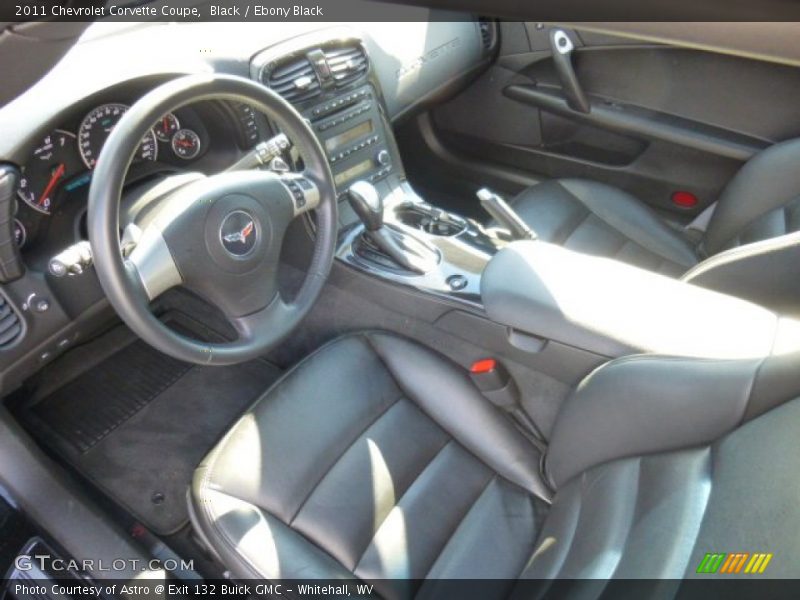 Black / Ebony Black 2011 Chevrolet Corvette Coupe