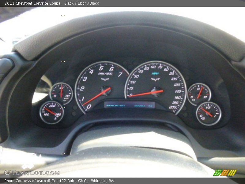 Black / Ebony Black 2011 Chevrolet Corvette Coupe