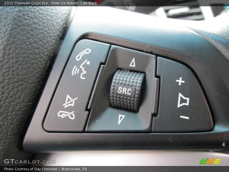 Silver Ice Metallic / Jet Black 2012 Chevrolet Cruze Eco