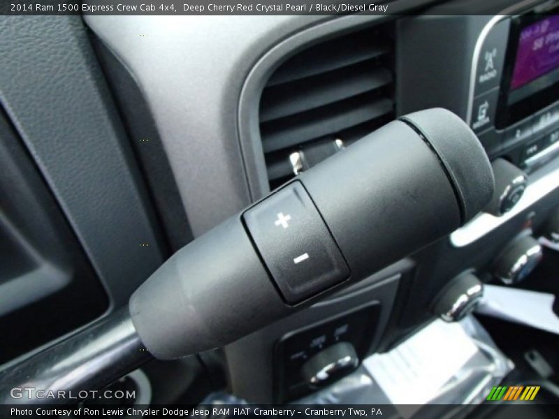 Deep Cherry Red Crystal Pearl / Black/Diesel Gray 2014 Ram 1500 Express Crew Cab 4x4