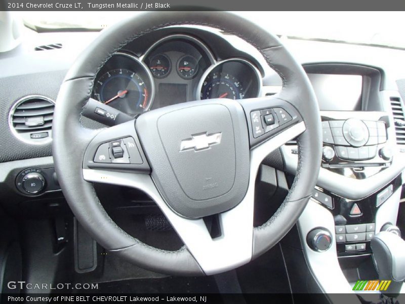 Tungsten Metallic / Jet Black 2014 Chevrolet Cruze LT