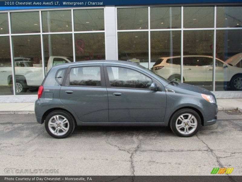 Wintergreen / Charcoal 2010 Chevrolet Aveo Aveo5 LT