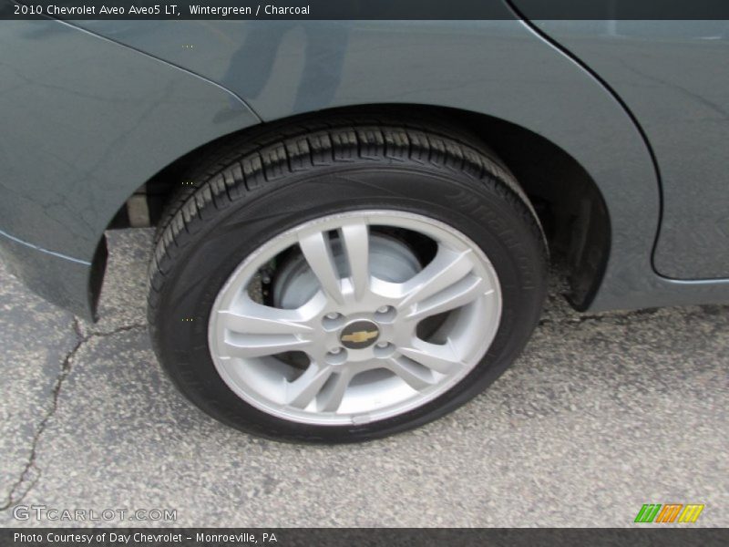 Wintergreen / Charcoal 2010 Chevrolet Aveo Aveo5 LT